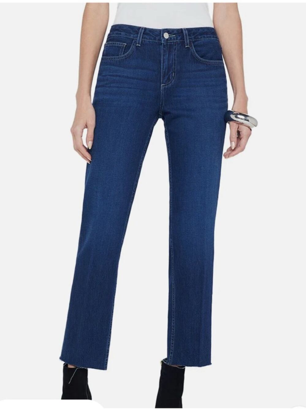 NWT L’agence Low Rise Milana Stovepipe Jeans Size 28